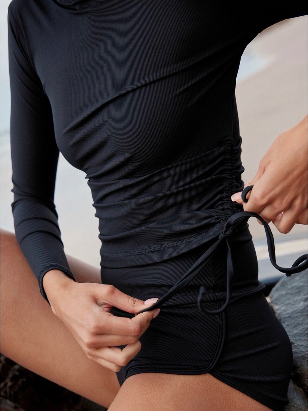 Salt Gypsy black rash guard UV protectant